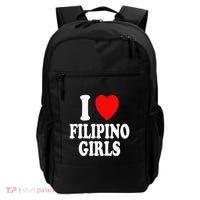 I Heart (Love) Filipino Attraction Asian Preference Backpack thumb 0