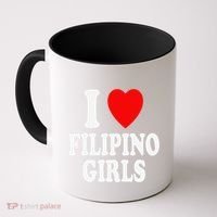 I Heart (Love) Filipino Attraction Asian Preference Coffee Mug thumb 0