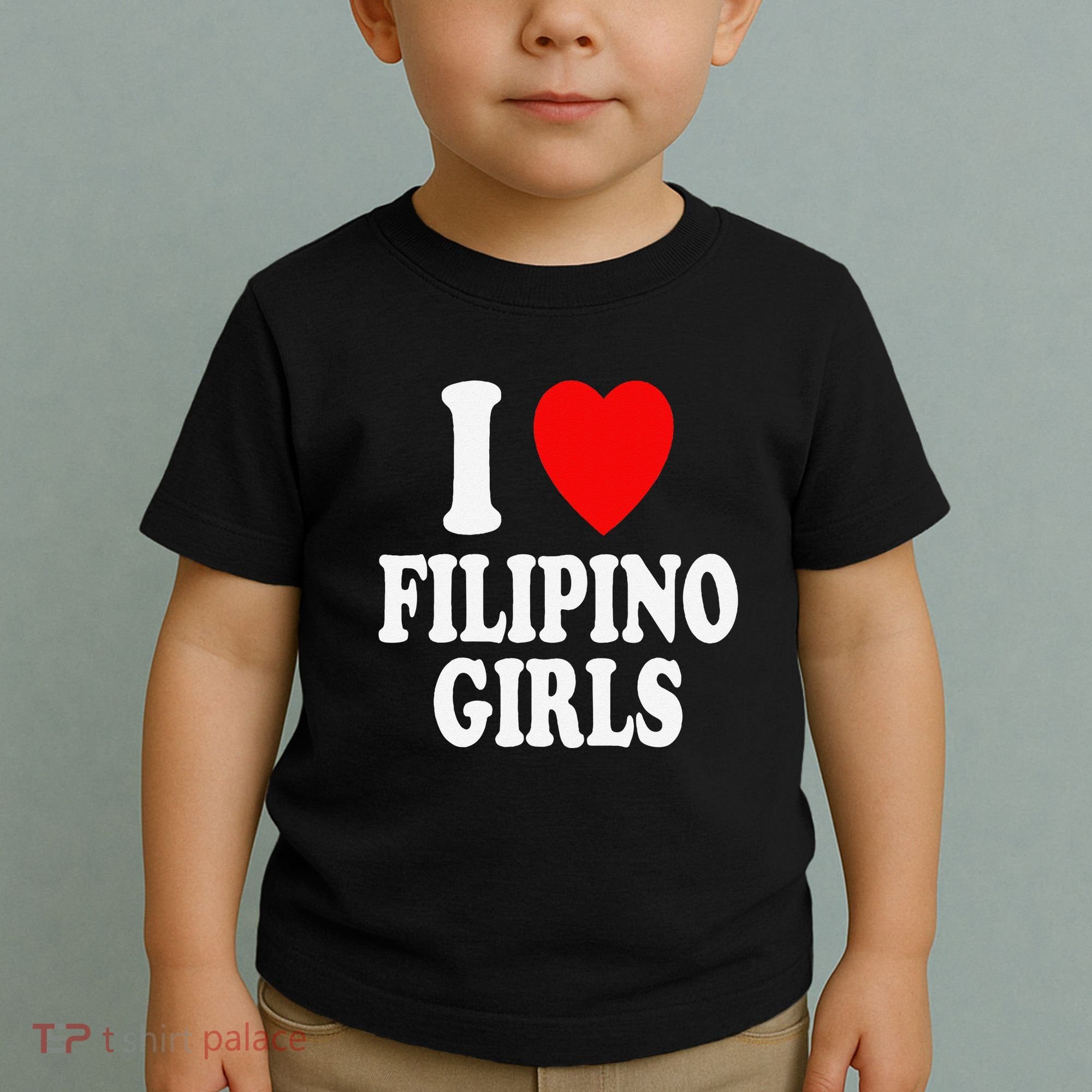 I Heart (Love) Filipino Attraction Asian Preference Toddler T-Shirt