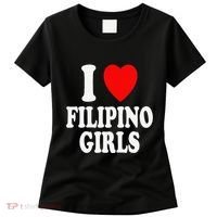 I Heart (Love) Filipino Attraction Asian Preference Women's T-Shirt thumb 0