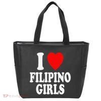 I Heart (Love) Filipino Attraction Asian Preference Tote Bag thumb 0