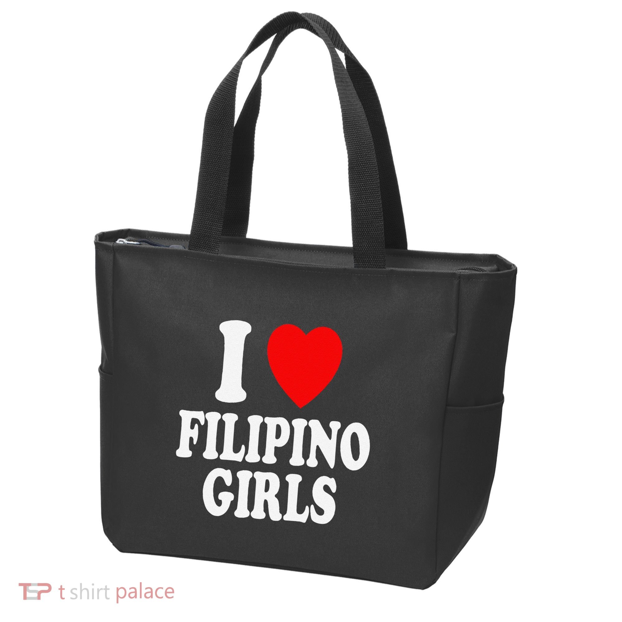 I Heart (Love) Filipino Attraction Asian Preference Tote Bag