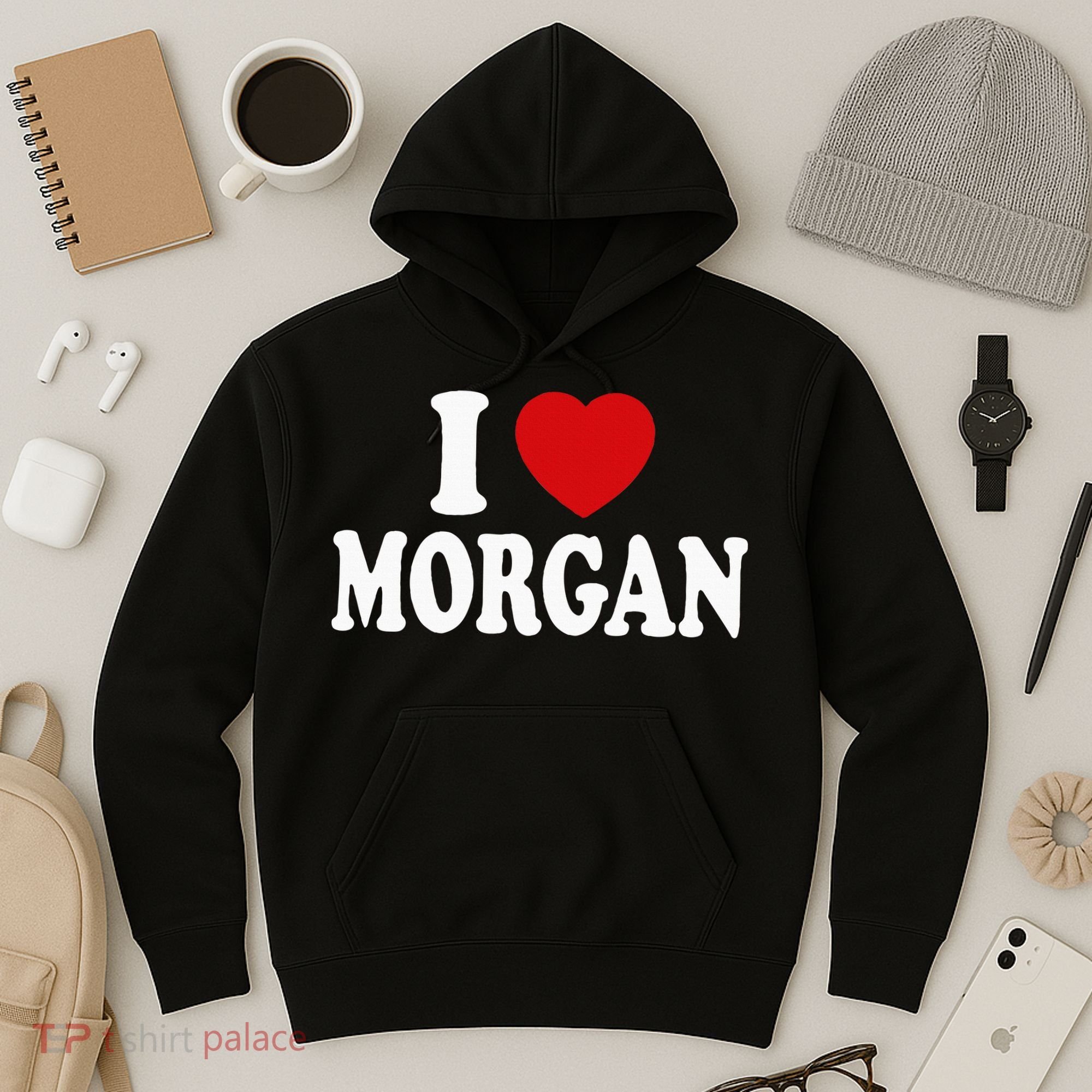 I Heart Love Morgan Hoodie