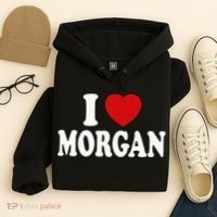 I Heart Love Morgan Hoodie thumb 4