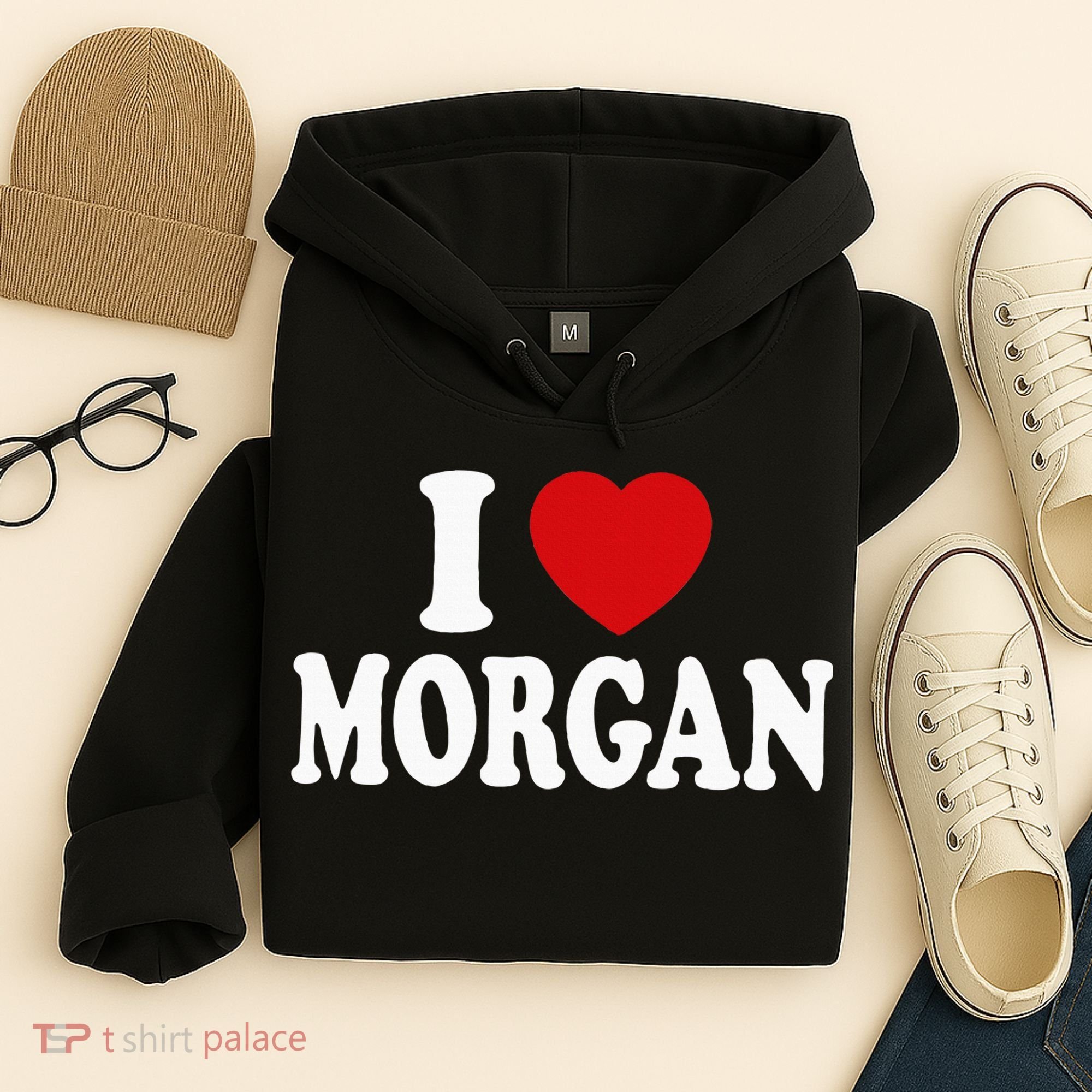 I Heart Love Morgan Hoodie