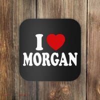 I Heart Love Morgan Coaster thumb 0