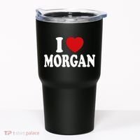 I Heart Love Morgan Tumbler thumb 0