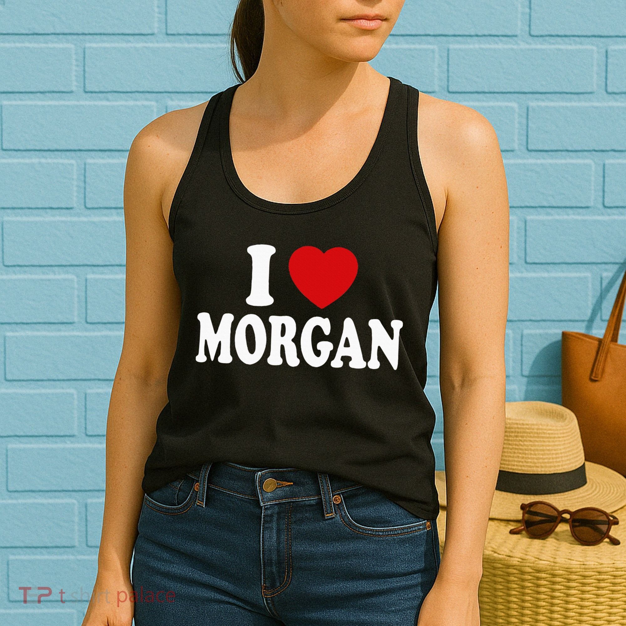 I Heart Love Morgan Women's Tank Top
