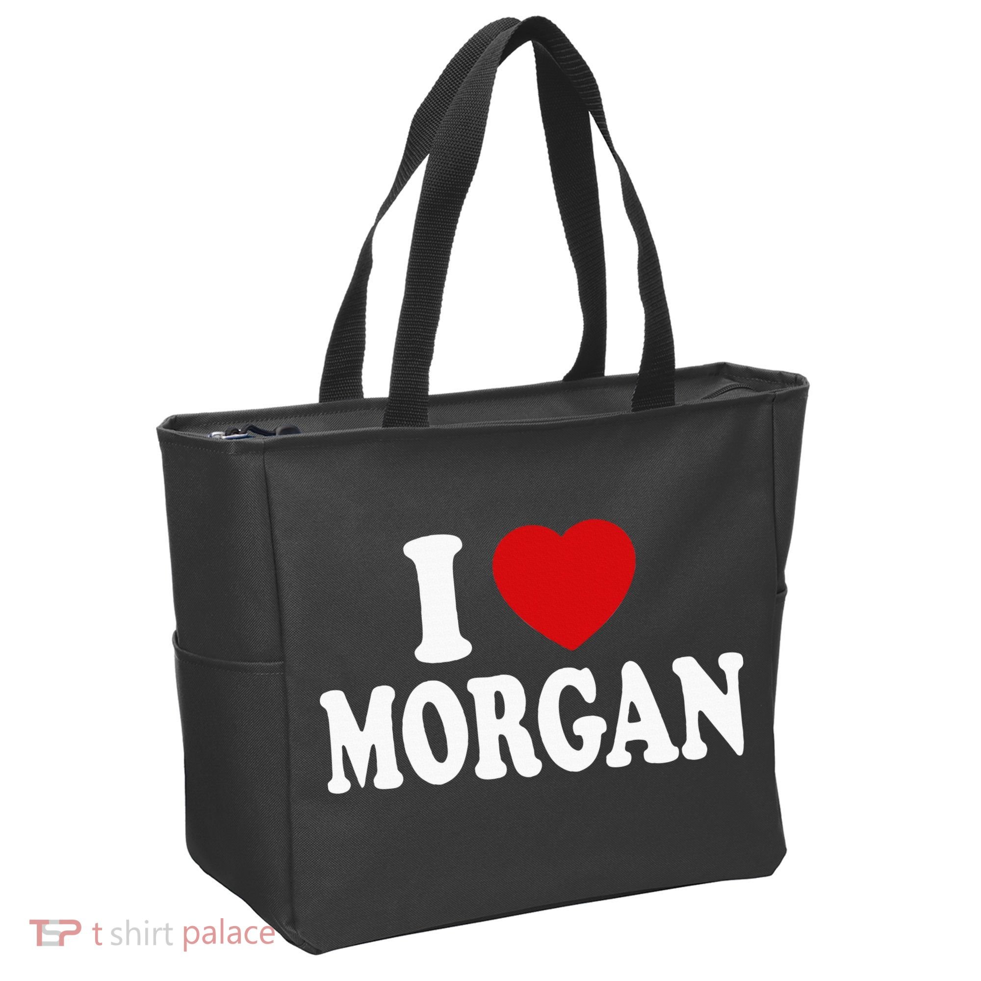 I Heart Love Morgan Tote Bag