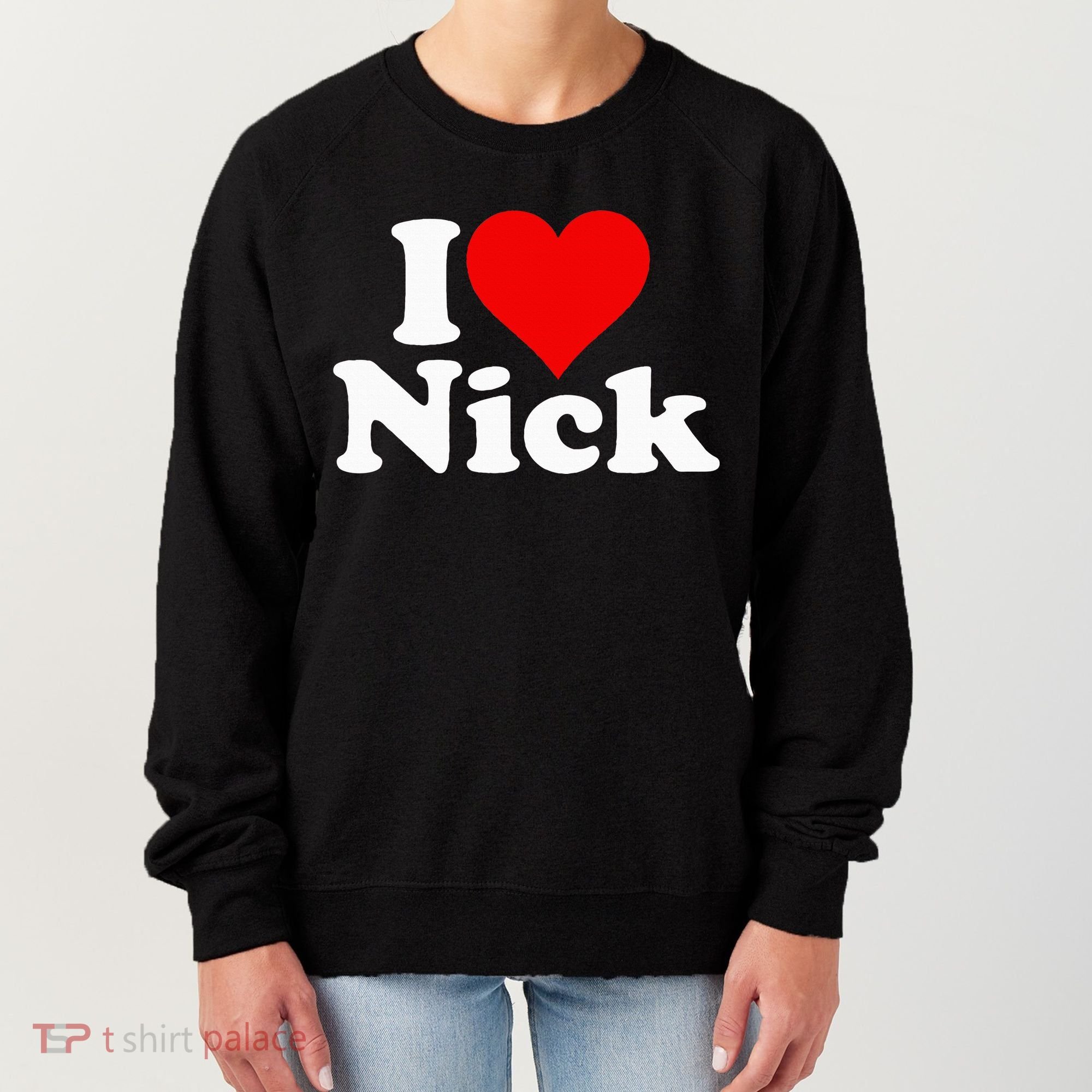 I Heart Love Nick Nicholas Women's Sweatshirt