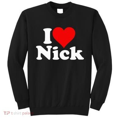 I Heart Love Nick Nicholas Sweatshirt