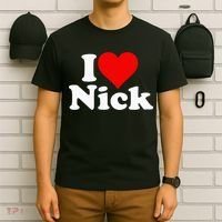I Heart Love Nick Nicholas T-Shirt thumb 6