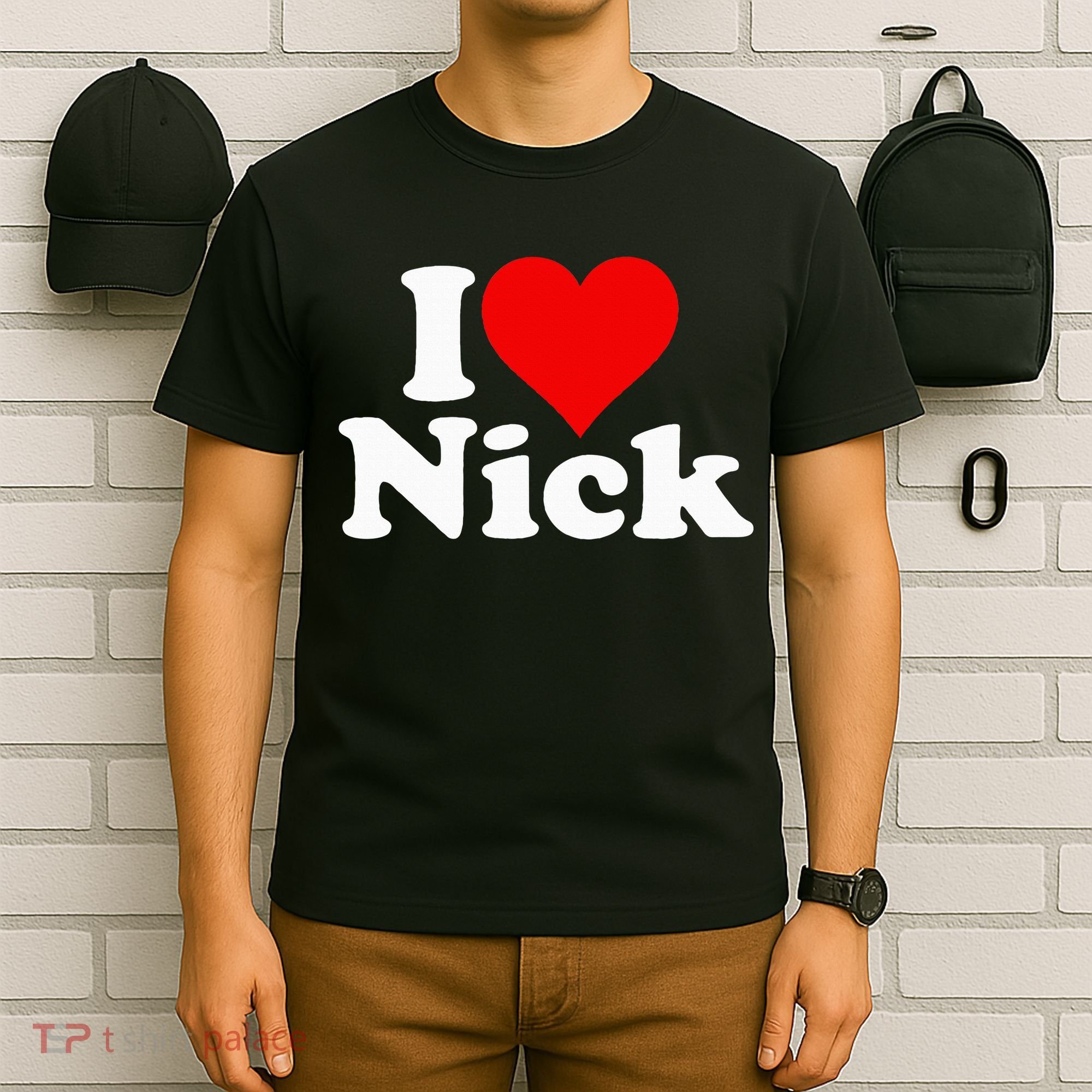 I Heart Love Nick Nicholas T-Shirt