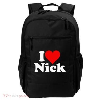 I Heart Love Nick Nicholas Backpack