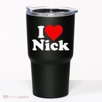 I Heart Love Nick Nicholas Tumbler thumb 0