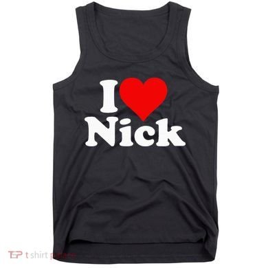 I Heart Love Nick Nicholas Tank Top