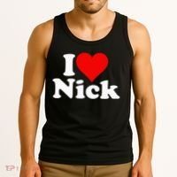 I Heart Love Nick Nicholas Tank Top thumb 3