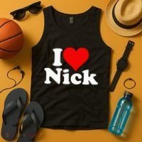 I Heart Love Nick Nicholas Tank Top thumb 4
