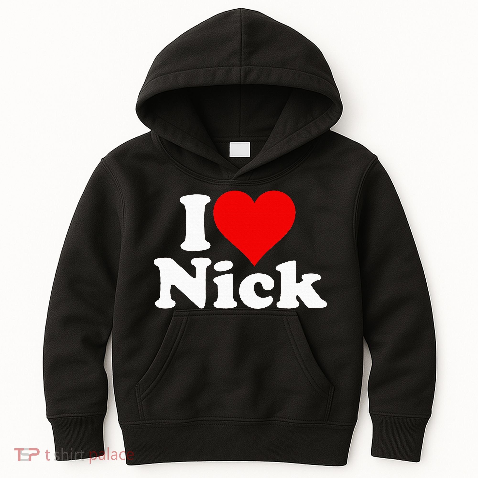 I Heart Love Nick Nicholas Kids Hoodie