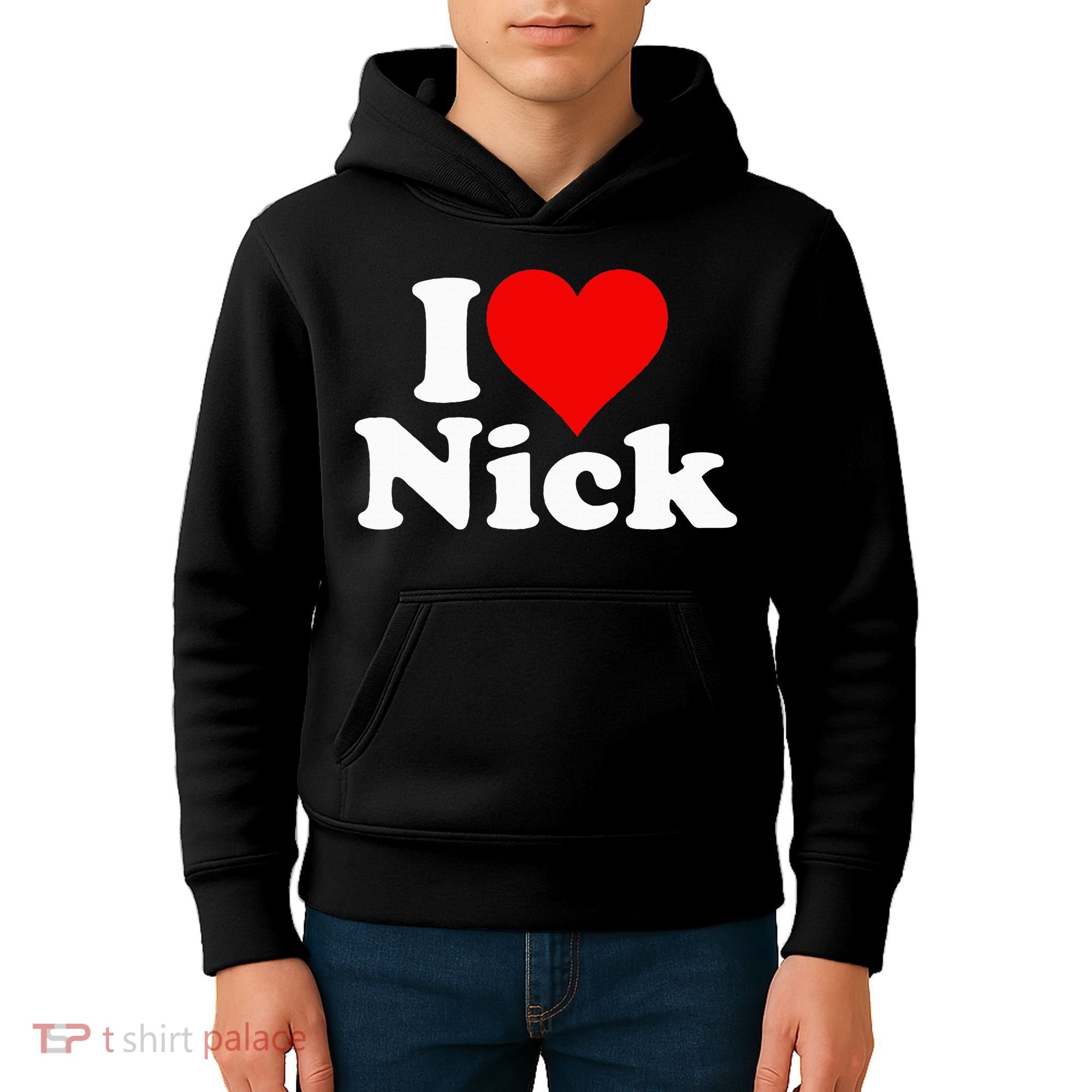 I Heart Love Nick Nicholas Kids Hoodie