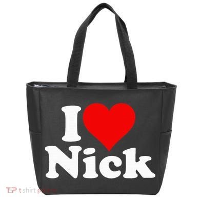 I Heart Love Nick Nicholas Tote Bag