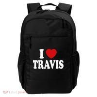 I Heart Love Travis Backpack thumb 0