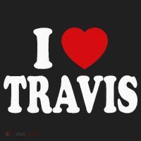 I Heart Love Travis Beanie thumb 2