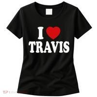I Heart Love Travis Women's T-Shirt thumb 0