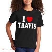 I Heart Love Travis Kids T-Shirt thumb 2
