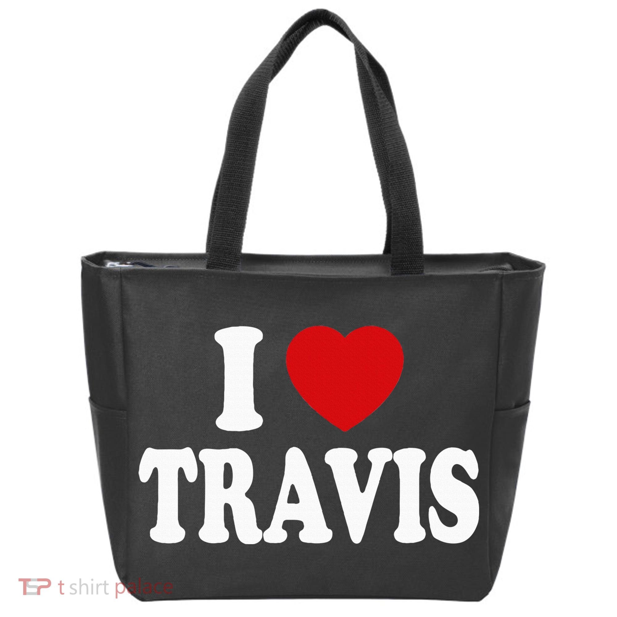 I Heart Love Travis Tote Bag