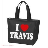 I Heart Love Travis Tote Bag thumb 3