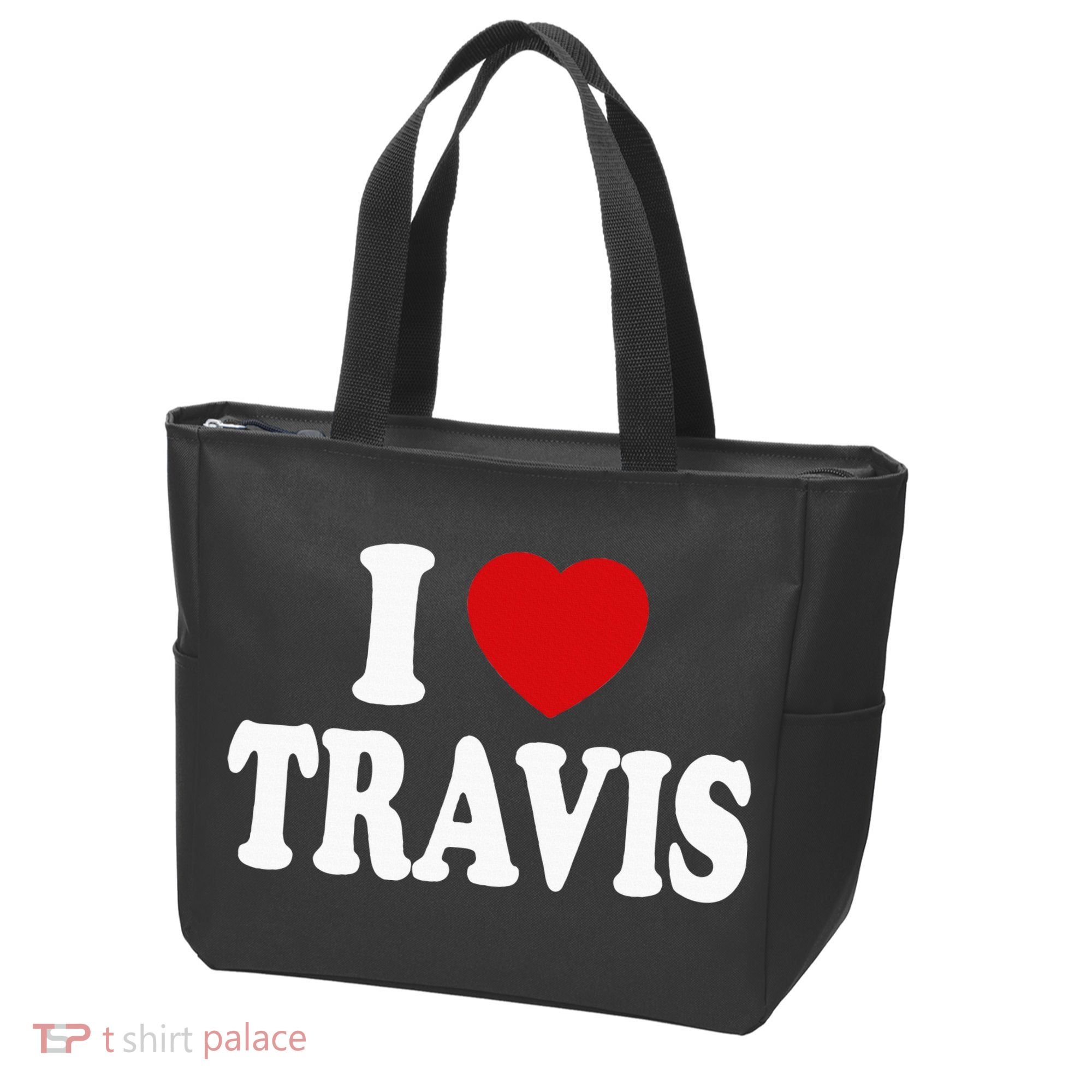I Heart Love Travis Tote Bag