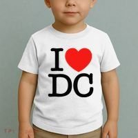 I Heart Love Washington WA DC Classic Font Toddler T-Shirt thumb 2