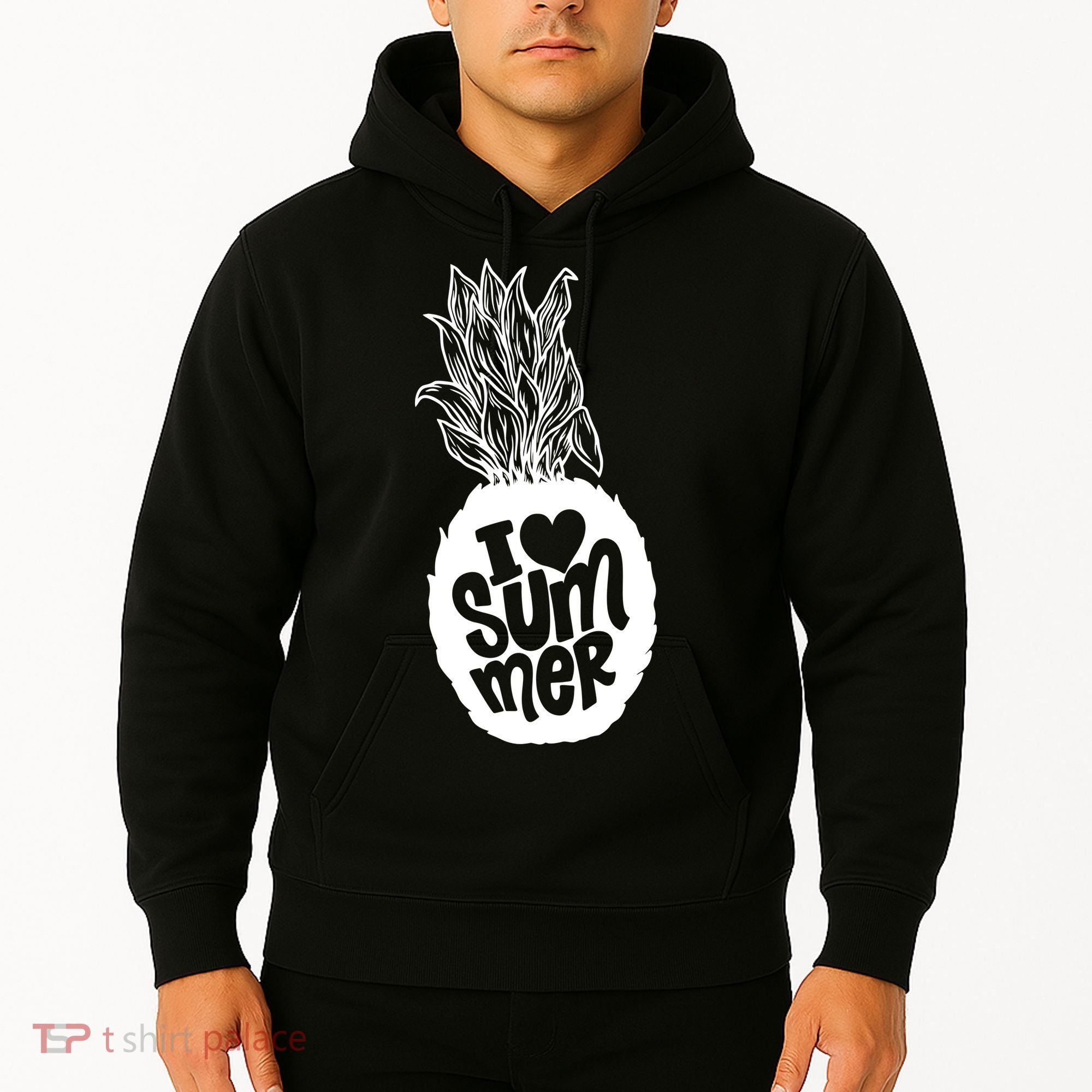 I Heart (Love) Summer Pineapple Hoodie
