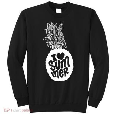 I Heart (Love) Summer Pineapple Sweatshirt