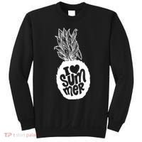 I Heart (Love) Summer Pineapple Sweatshirt thumb 0