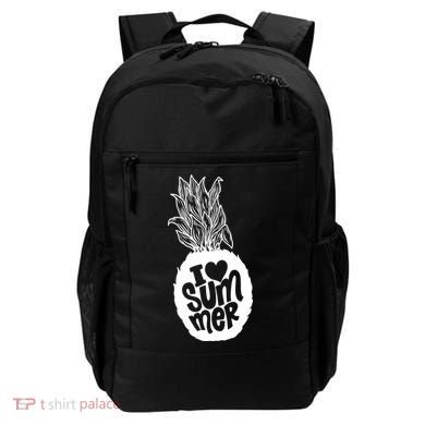 I Heart (Love) Summer Pineapple Backpack