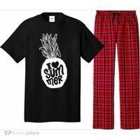 I Heart (Love) Summer Pineapple Pajama Set thumb 0