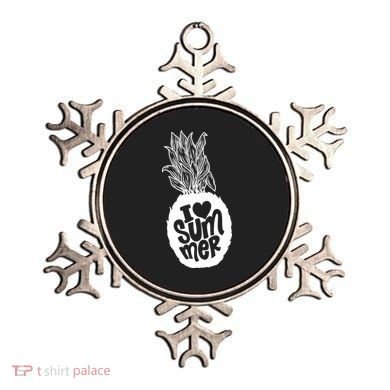 I Heart (Love) Summer Pineapple Ornament