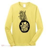 I Heart (Love) Summer Pineapple Long Sleeve Shirt thumb 0