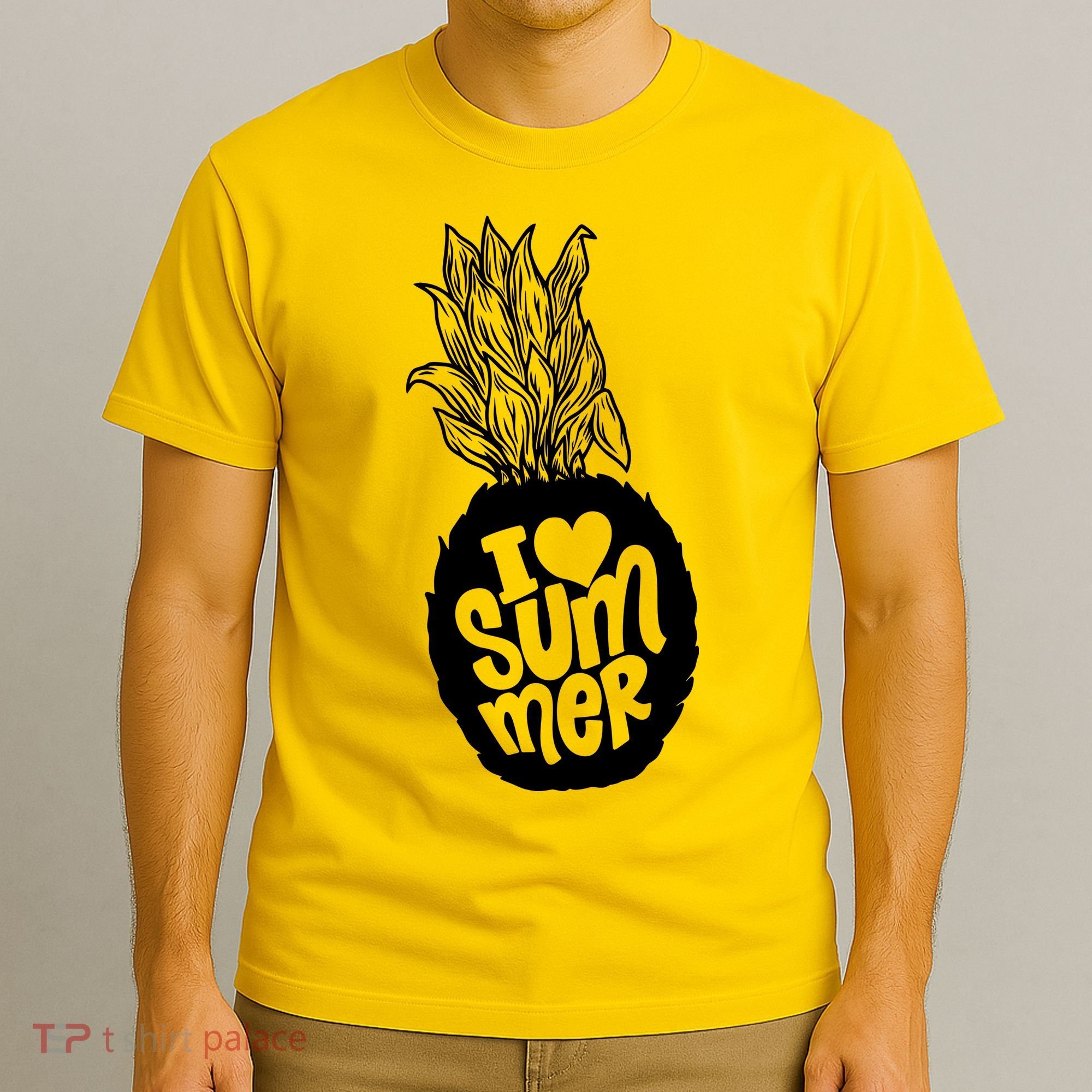 I Heart (Love) Summer Pineapple T-Shirt