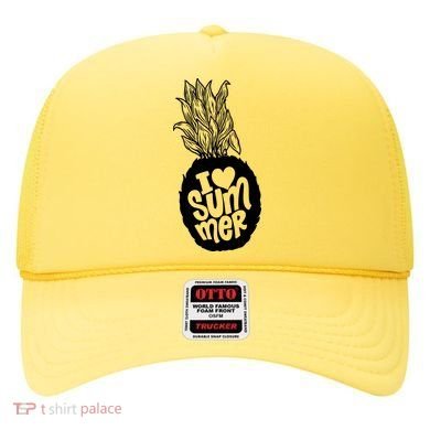 I Heart (Love) Summer Pineapple Hat