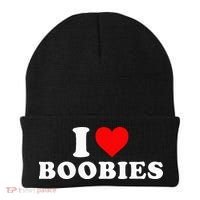 I Heart Love Boobies Beanie thumb 0