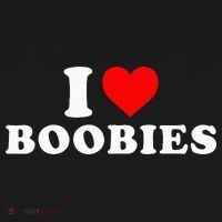 I Heart Love Boobies Women's Hoodie thumb 2