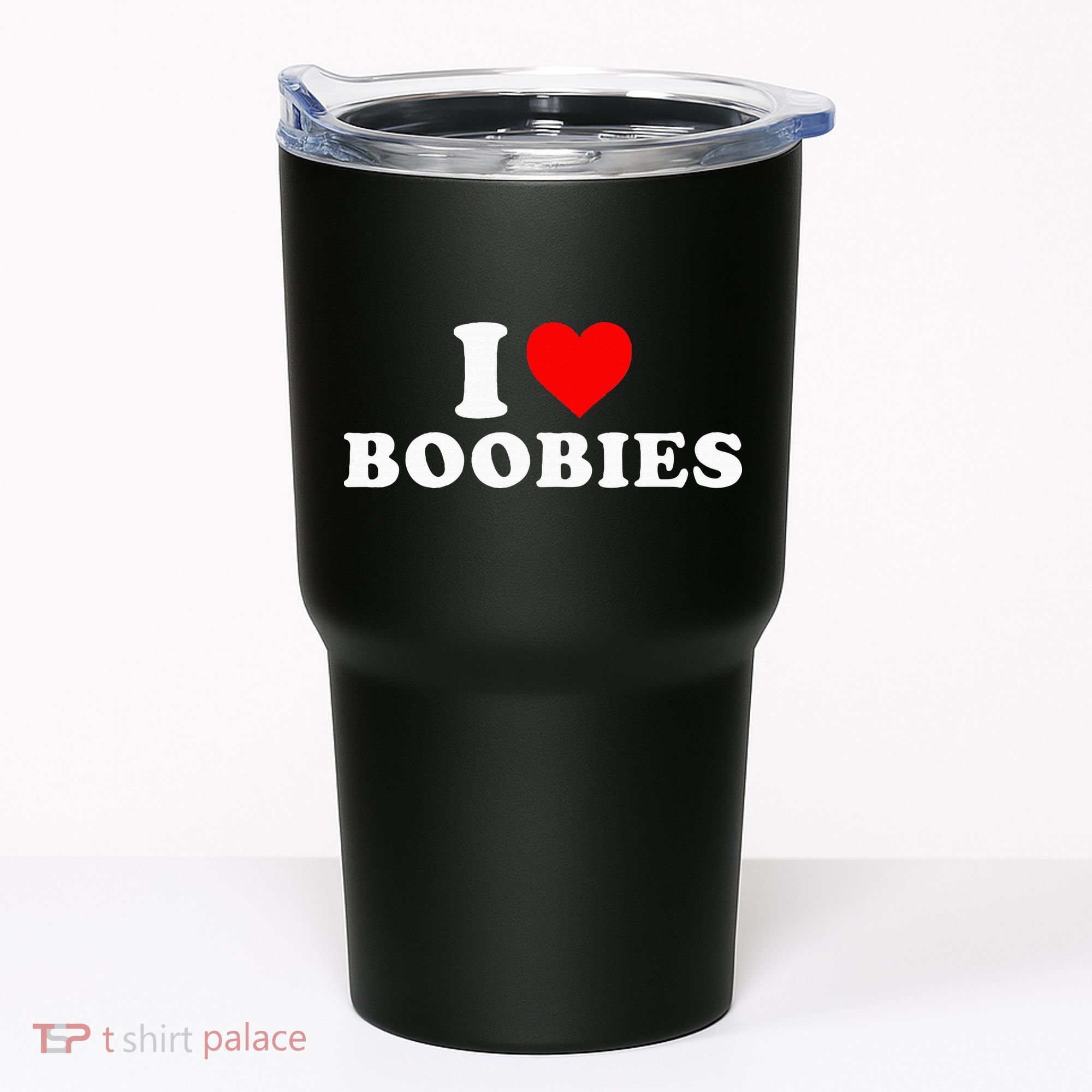 I Heart Love Boobies Tumbler