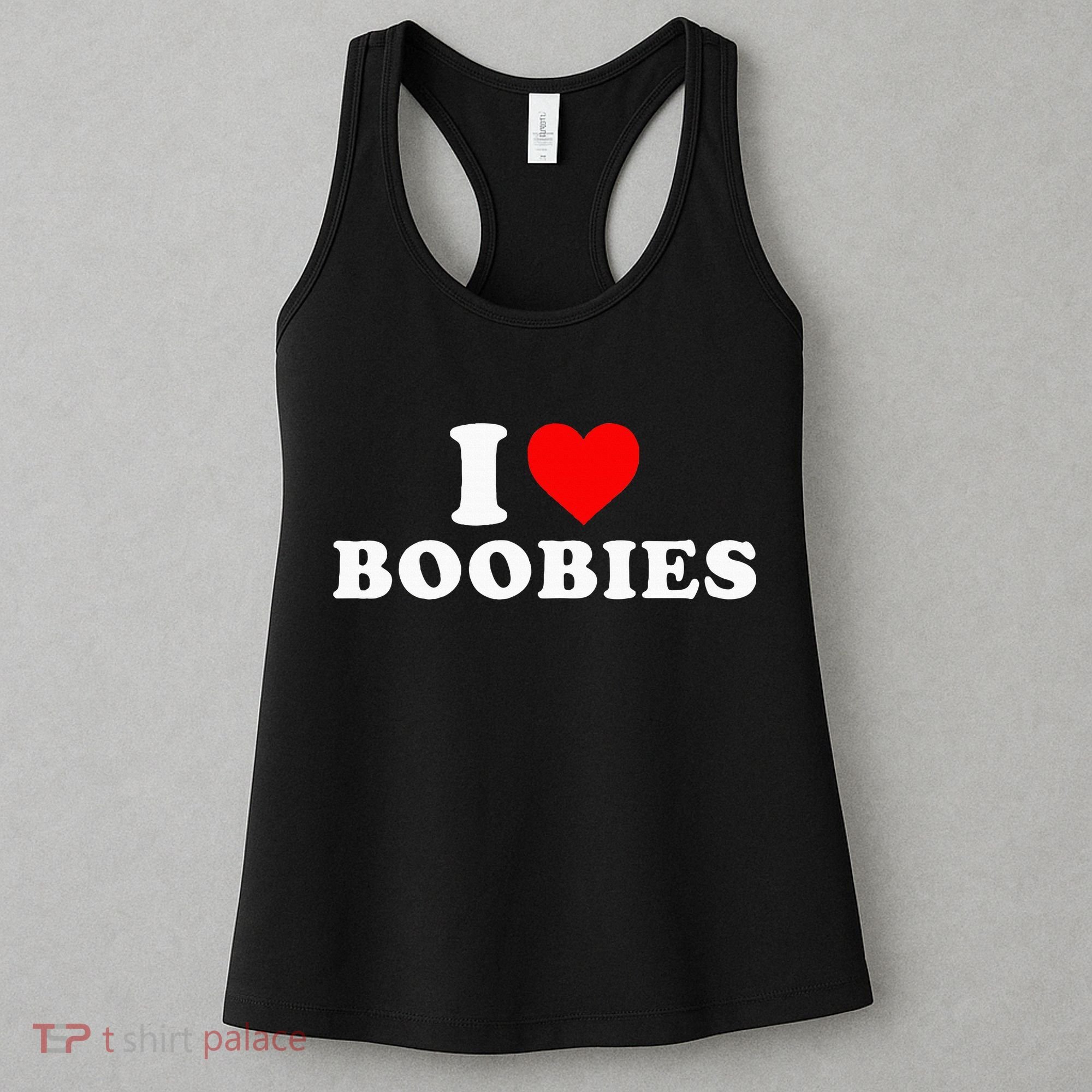 I Heart Love Boobies Women's Tank Top
