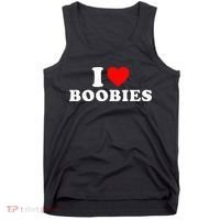 I Heart Love Boobies Tank Top thumb 0