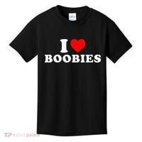 I Heart Love Boobies Kids T-Shirt thumb 0