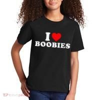 I Heart Love Boobies Kids T-Shirt thumb 2