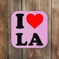 I Heart La Souvenir I Love Los Angeles Coaster thumb 0